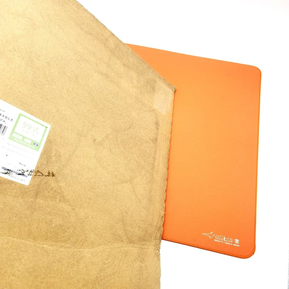 Artisan Zero MID XL Mouse Pad Orange – FX‎ Series Esports Gaming Surface